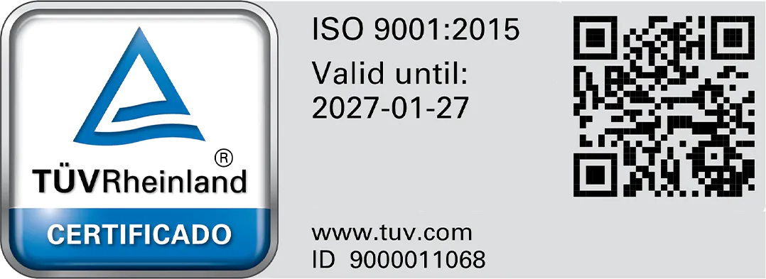 TÜV Rheinland - ISO 9001:2015