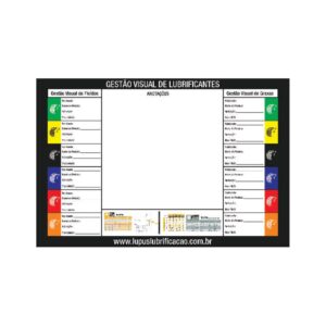Placa de Identificação Visual Lupus 0011 em PVC