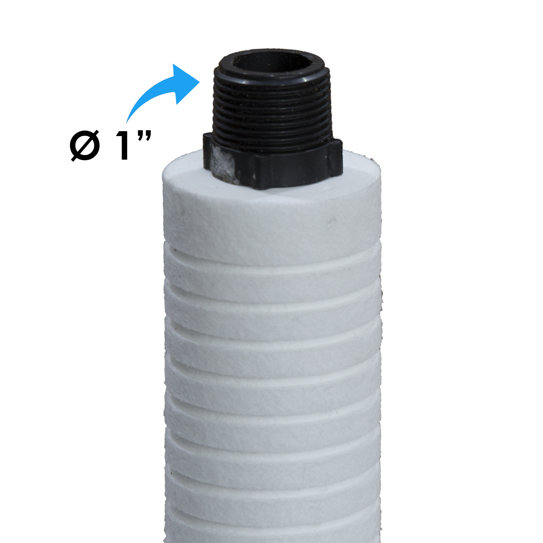 Elemento Filtrante Foguetinho para Diesel Gasolina e Etanol Lubmix MIX-1006 Rosca 1 Pol - Imagem 2