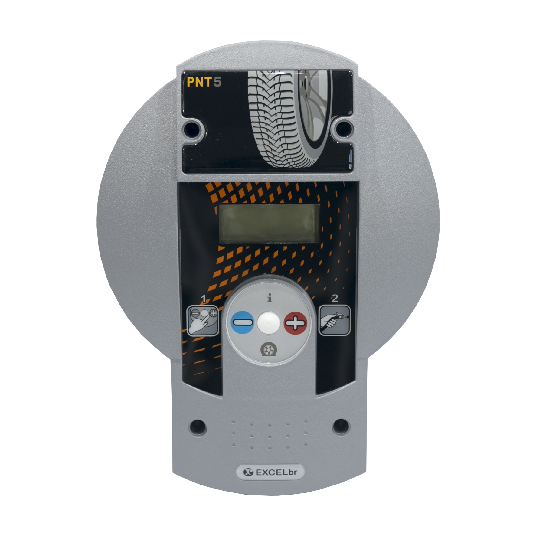Calibrador de Pneus Pneutronic 12V EXCELbr PNT5 Compatível a Ar e Nitrogênio