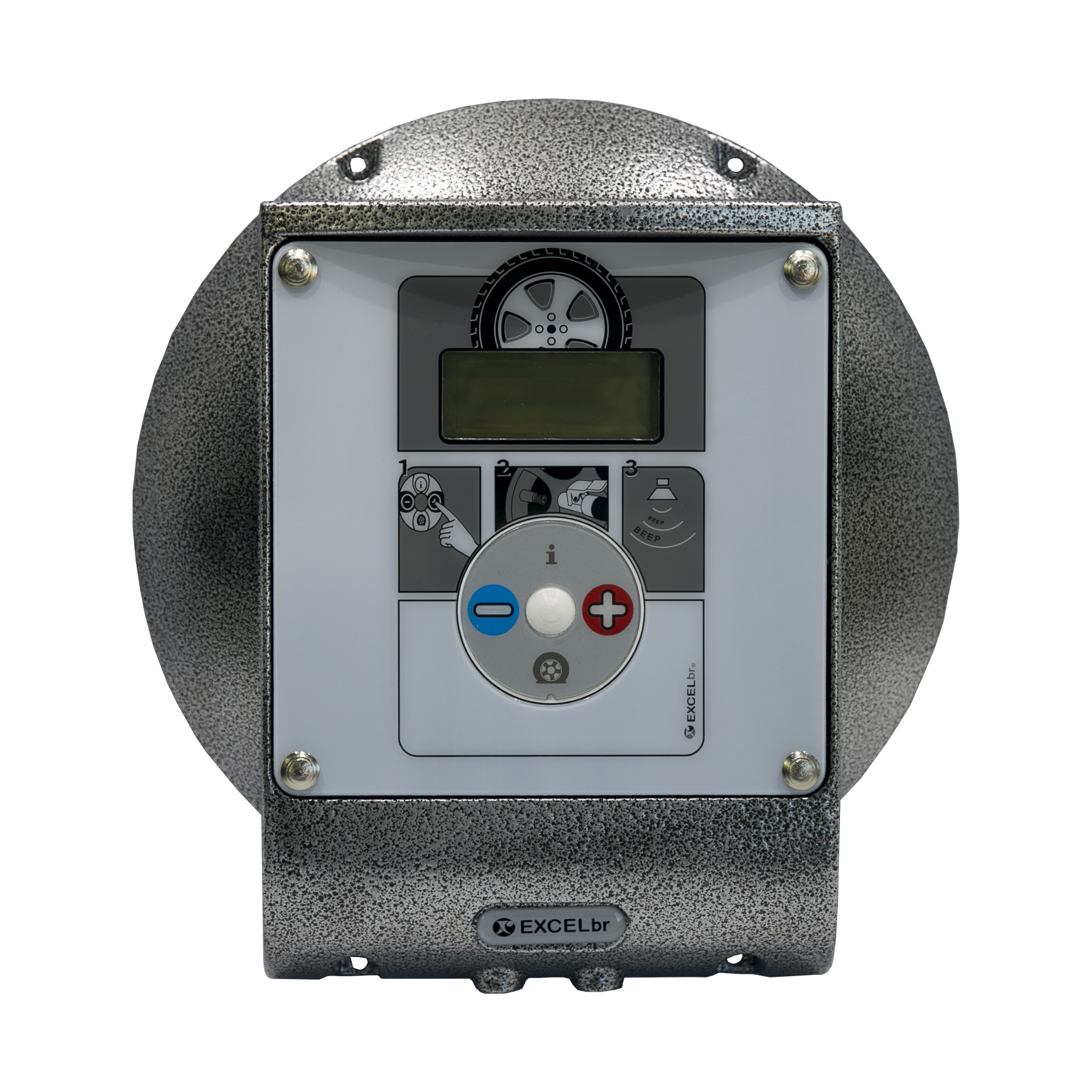 Calibrador de Pneus Pneutronic 220V EXCELbr Jumbo para Suportar o Uso Intenso MIX-JUMBO