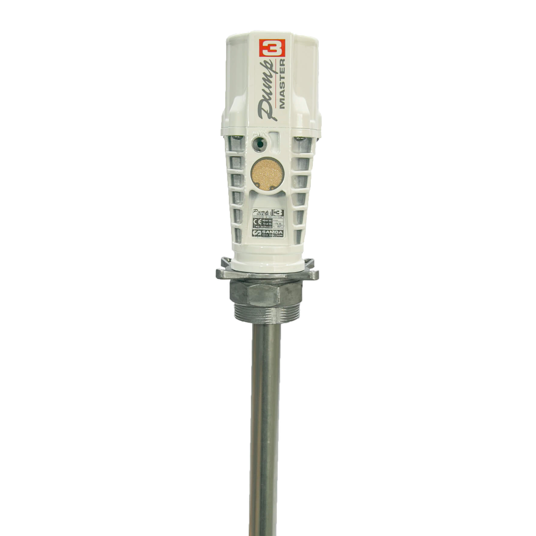 Engraxadeira Pneumática para Graxa Samoa 9036 Adaptável a Reservatório de 200 Kg 600GPM - Imagem 3