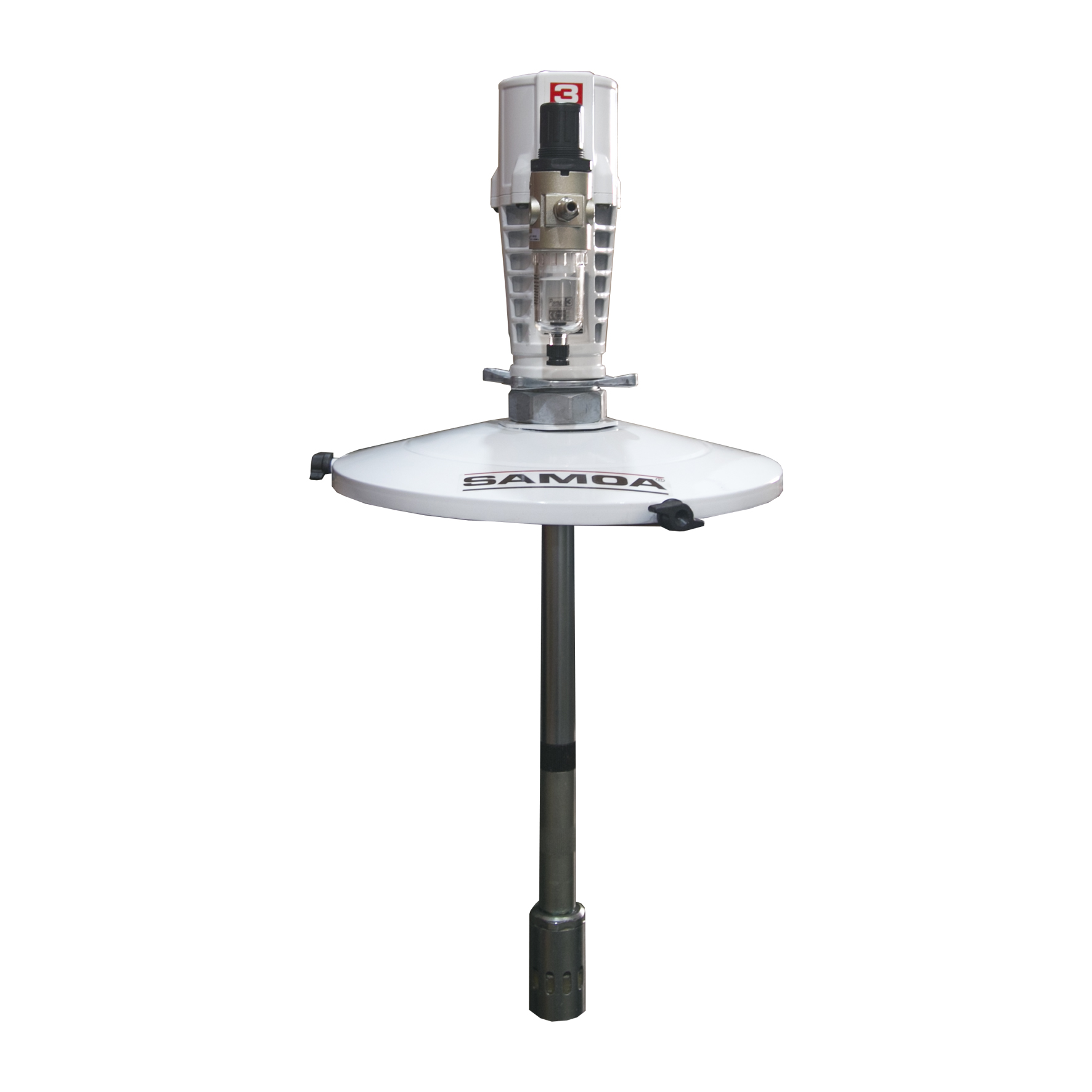 Engraxadeira Pneumática para Graxa Samoa MLP-9034-ENGRA com Carrinho Adaptável a Reservatório de 20 Kg 600GPM - Imagem 2