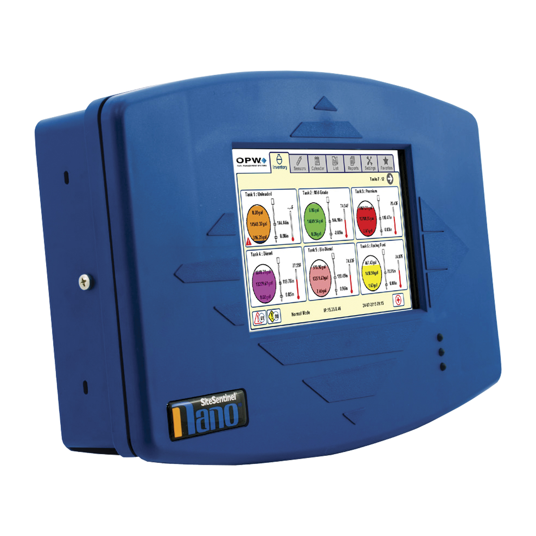 Sistema de Monitoramento de Tanques Nano OPW 8259 120-240 VAC Suporta 12 Sondas ou 24 Sensores