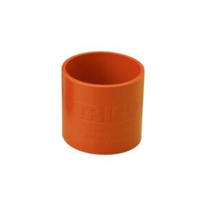 Colarinho para Bombas Manuais de Graxa Trico 0406 Laranja