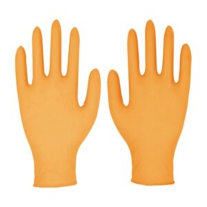 Luva Nitrílica Laranja Tamanho GG 0711-GG