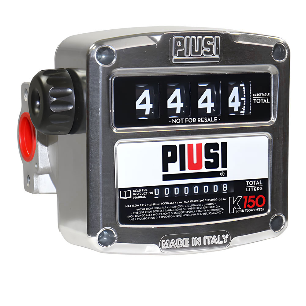 Medidor Para Aviação 4 Dígitos Piusi MIX-60006 até 150L/MIN