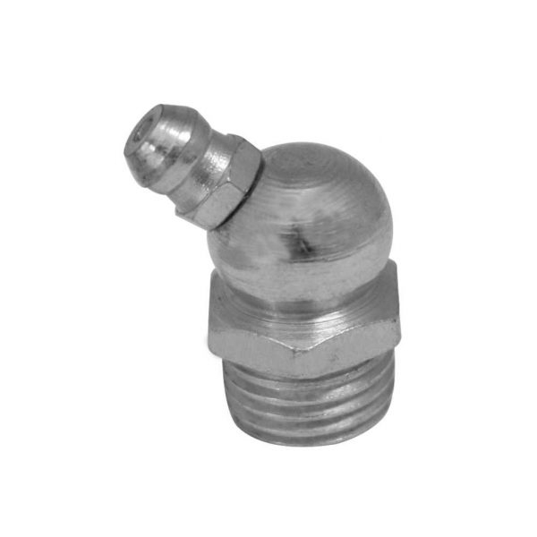Graxeira Curva 45º Lubmix MIX-GR201 Ø M6X1 7.500 PSI