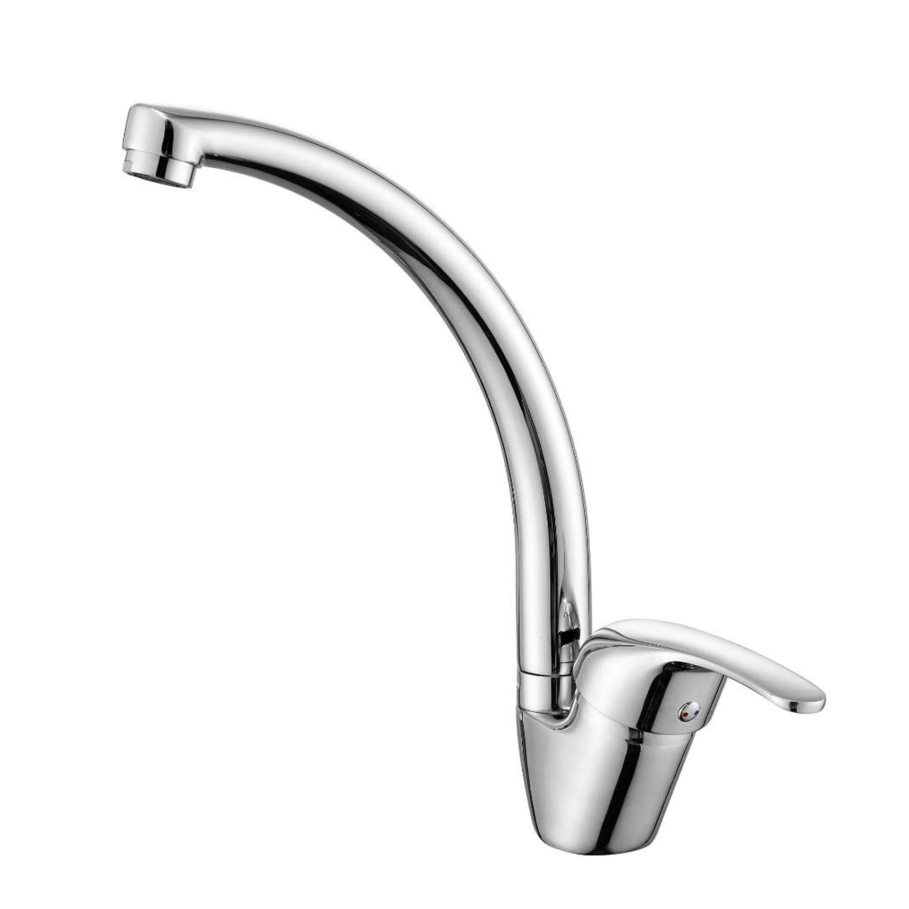 Torneira Monocomando em Metal Cromado Bremen 10482 Para Cozinha 1-2 Polegadas BSP