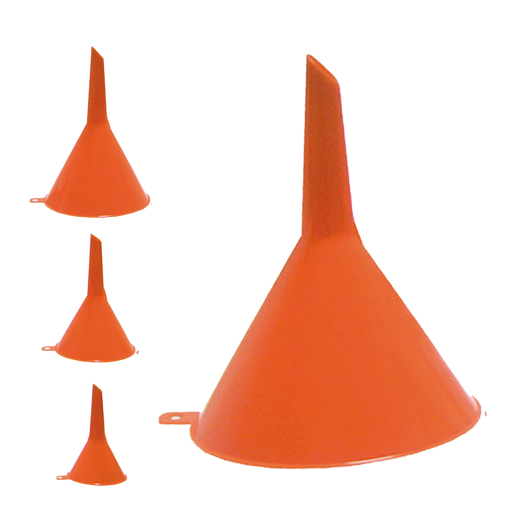 Conjunto de Funis Lupus 1111-23 com Bocas 125-95-70-50 mm