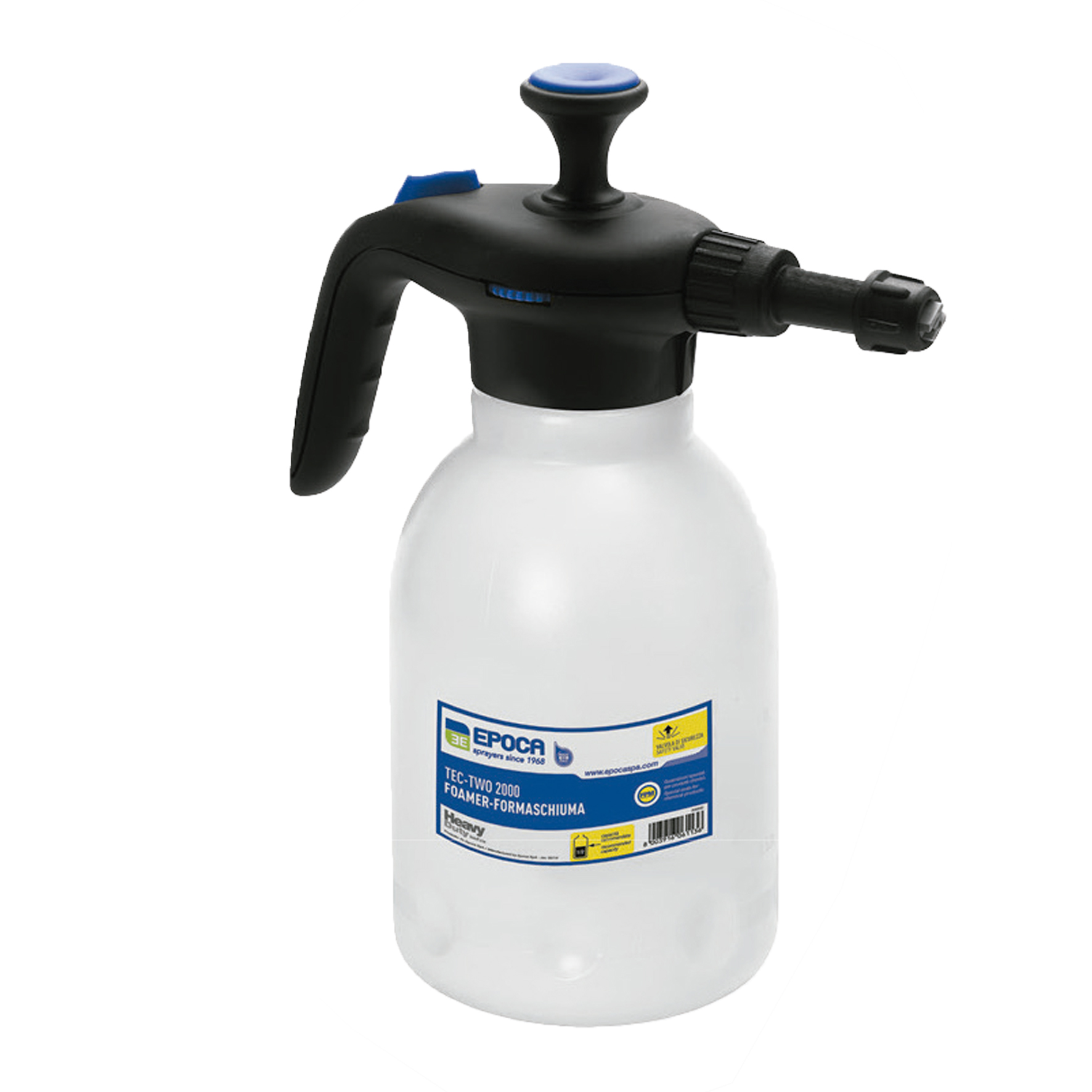 Shamporizador Pressurização Manual com Vedações em Viton Epoca 1233 Capacidade 2 Litros