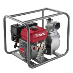 Motobomba Partida Manual para Água Branco B4T-705 Autoescorvante 60 m3/h Motor 5,5CV Sucção 3 Pol Recalque 3 Pol