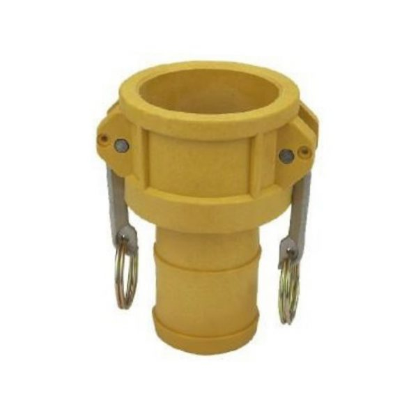 Acoplador Camlock Em Nylon Tipo C 1/2" x 1/2" 1324-NY