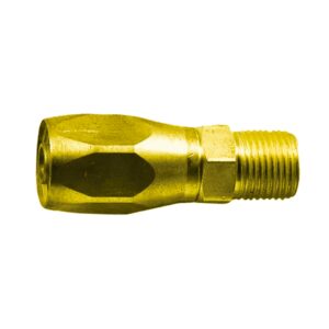 Espigão Fixo com Canal para Mangueira Lupus 1997 1-2Pol NPT com Luva 10 Unidades