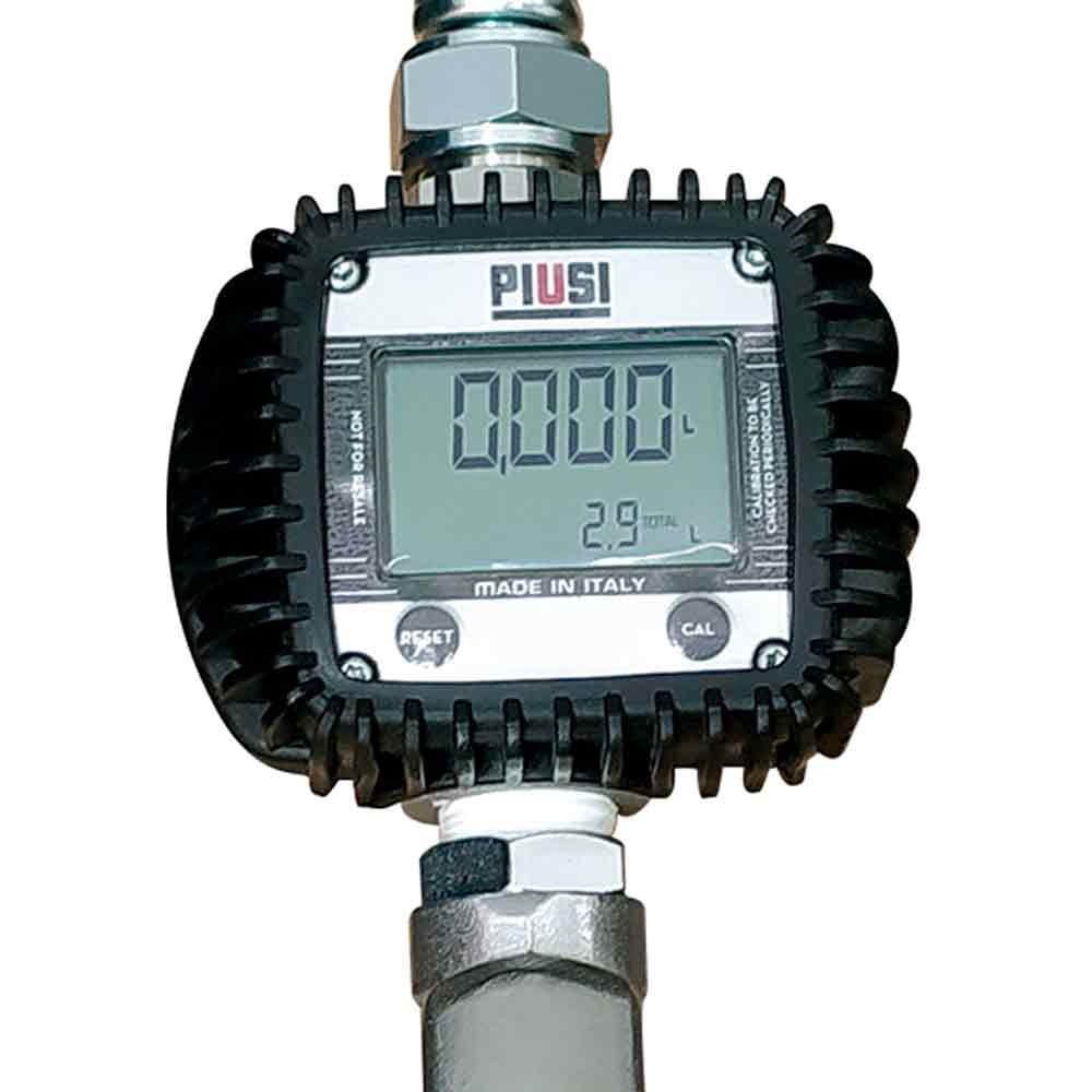 Medidor Digital Óleo Piusi MIX-2100P-D de 5 Dígitos Ø 1/2” com Gatilho e Vazão de 30 L/min - Imagem 2