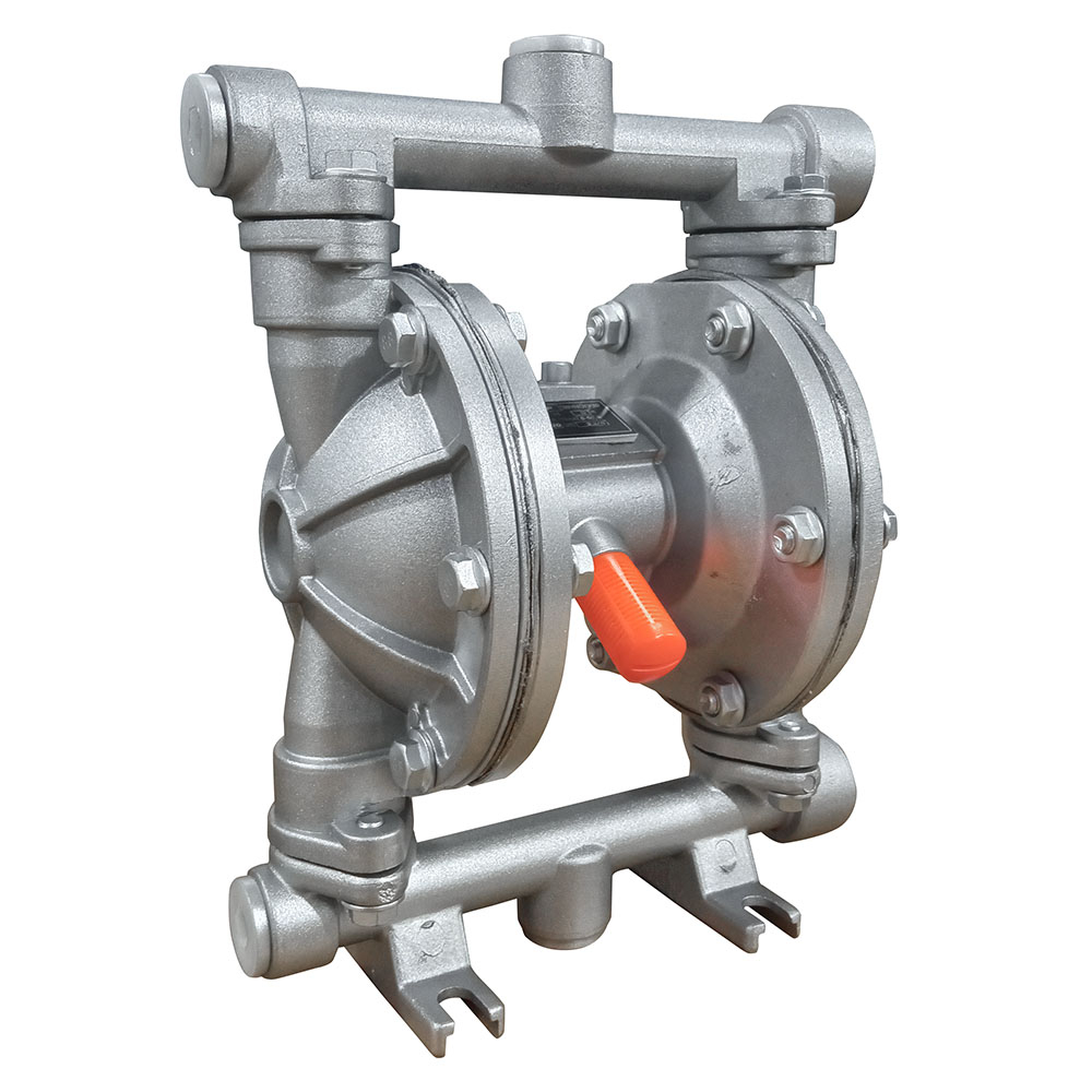 Bomba de Duplo Diafragma para Óleo Lubrificante Diesel Querosene e Água Lubmix MIX-44730 - Ø 3/4 Pol 18 L/min em Alumínio