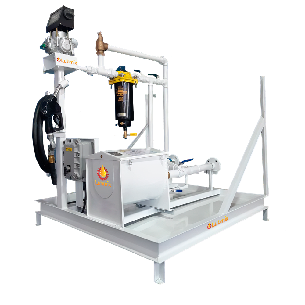 Sistema para Descarga e Abastecimento de Combustíveis Lubmix MIX-SKID20-90 com Vazão de 90 LPM - Imagem 2