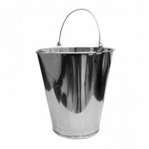 Balde Graduado em Aço Inox Lupus 2045W Capacidade 20 Litros