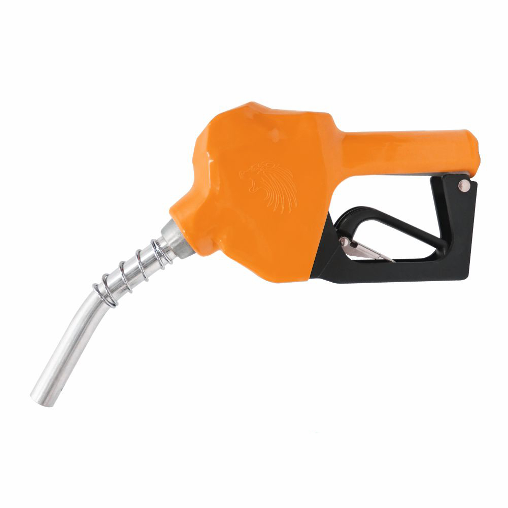 Bico Automático no Pressure no Flow para Abastecimento 75LPM Lupus MLP-2100-BAB07 Laranja Entrada e Ponteira 3-4 Polegadas