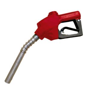 Bico Automático para Abastecimento 120LPM Lupus 2100-BD02 Vermelho Entrada e Ponteira Longa 1 Polegada