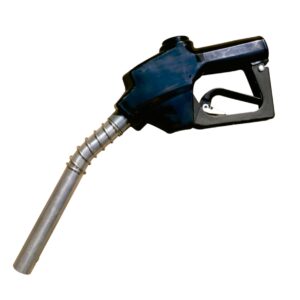 Bico Automático para Abastecimento 120LPM Lupus 2100-BD05 Preto Entrada e Ponteira Longa 1 Polegada