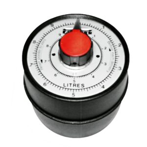 Medidor Mecânico de Linha para Óleo Lubrificante Lupus 2100-DB em Linhas 15LPM 1-2 Polegadas BSP