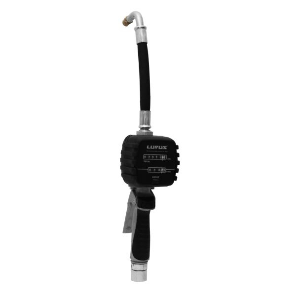 Medidor Mecânico com Gatilho para Óleo Lubrificante Lupus MLP-2100-KFG7 04 Dígitos parciais Ø 1/2" BSP (F)