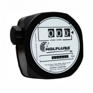 Medidor Mecânico para Diesel Wolflube MLP-2100W-3DG 03 Dígitos com Visor Giratório