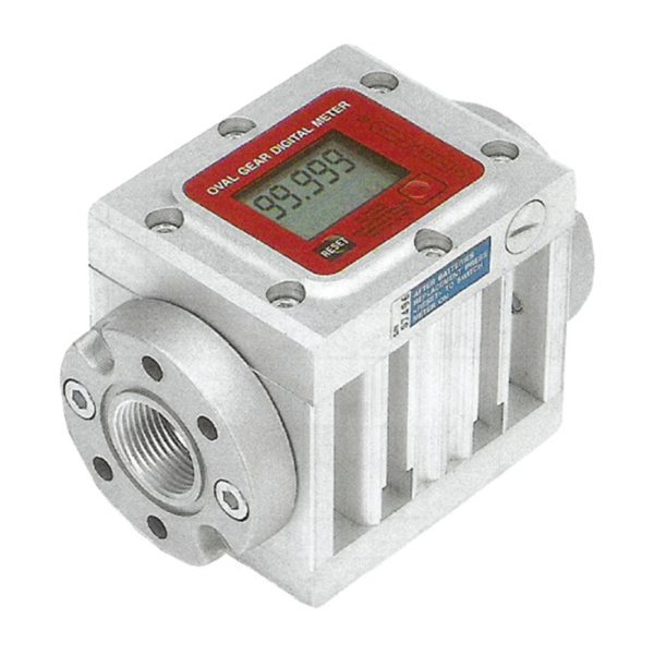 Medidor Digital para Óleo Lubrificante e Diesel Piusi 2170 Vazão de 150LPM 1-1-2 Polegadas BSP