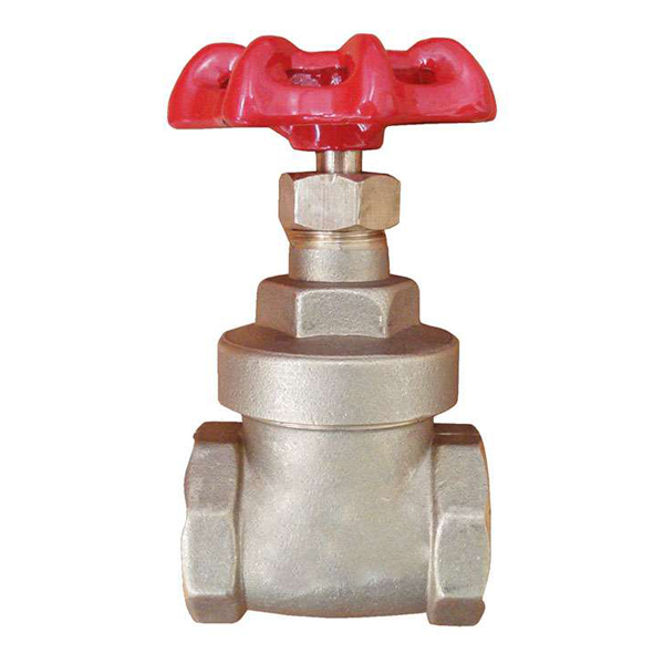 Válvula de Gaveta 1/2 Polegadas 2901 Bremen em Latão Suporta até 200 PSI