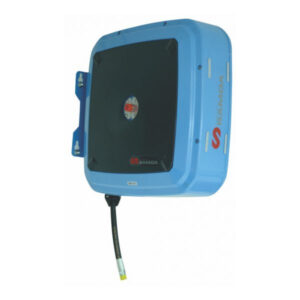 Carretel Automático Blindado Samoa Azul 3004-AZA12 Com 12 Metros de Mangueira Ø 1/2"