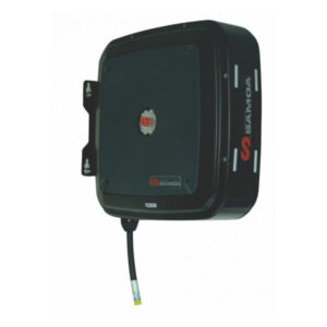 Carretel Automático Blindado Samoa Preto 3004-PRA15 Com 15 Metros de Mangueira Ø 1/4"