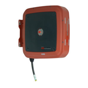 Carretel Automático Blindado Samoa Vermelho Sem Mangueira 3004-VR até 12 Metros de Mangueira Ø 1/2"