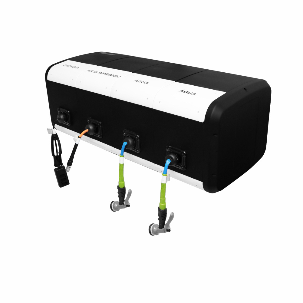 Unidade Combinada de Carretéis Lupus MLP-3014 para Ar, Água e Energia Elétrica