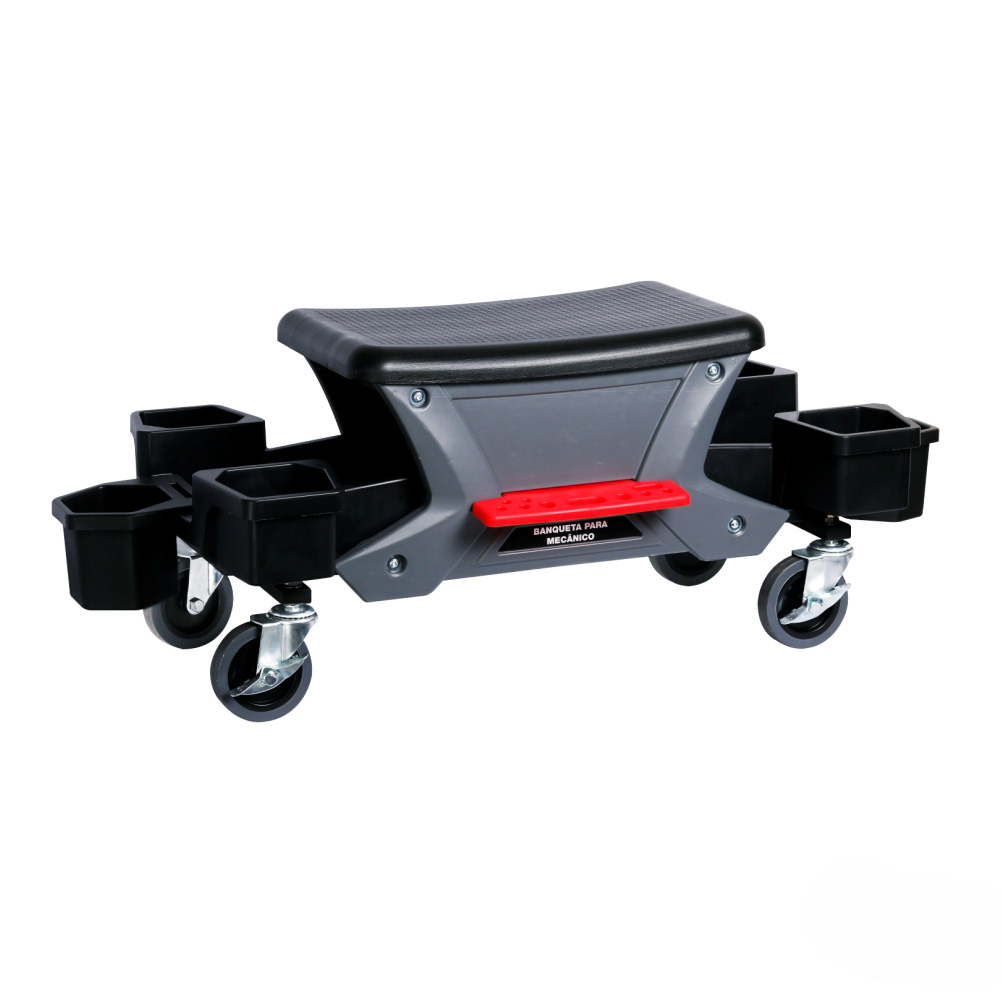 Banqueta para Mecânico Lupus MLP-3425 com Rodízio