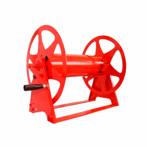 Carretel Manual para 50m Mangueira Ø1 Pol com Base Simples para Combate a Incêndio Lupus F2401