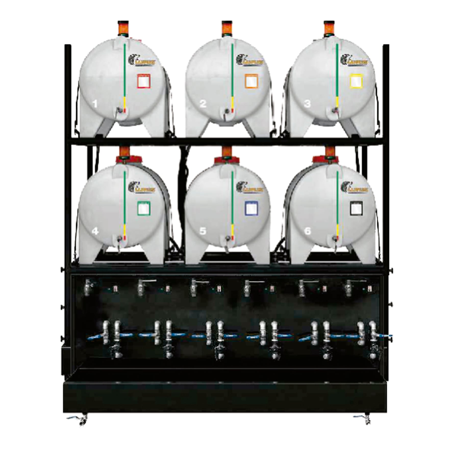 Sistema de Armazenamento Transferência e Filtragem Standard Lupus 5543 ISO 460 06 Reserv Polietileno