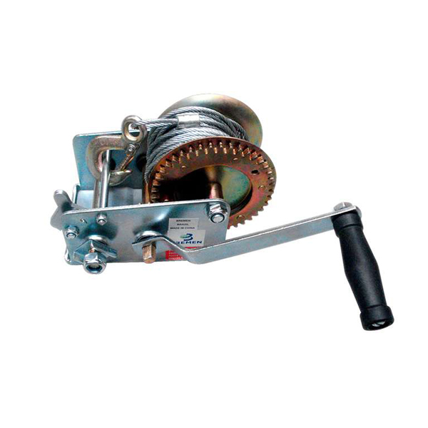 Guincho Manual com Catraca 4663 Bremen com Cabo Aço para Fixar Cargas de Até 815 Kg