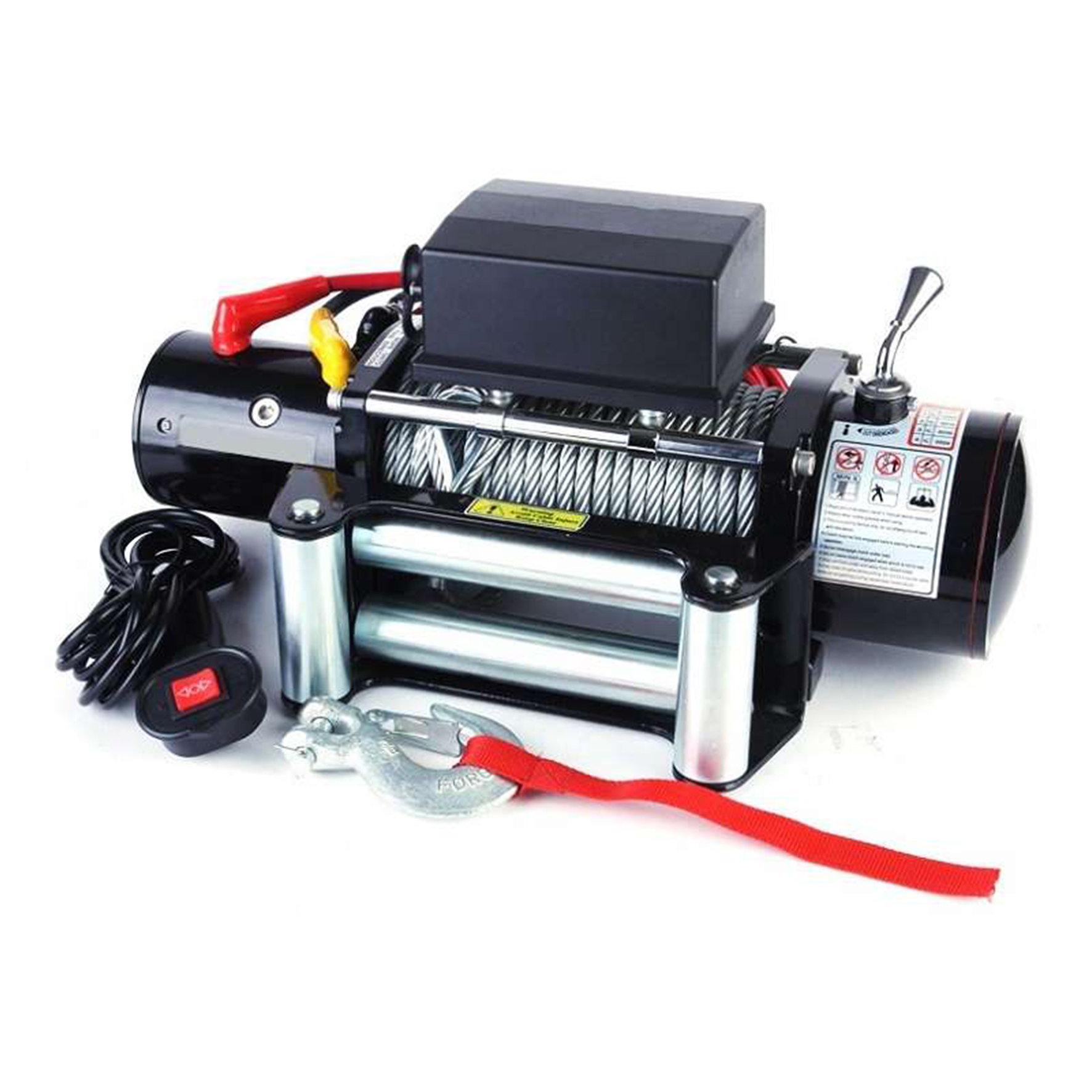 Guincho Elétrico 12V Bremen 4561 Capacidade 4080 Kg 28 Metros de cabo 5-16Pol