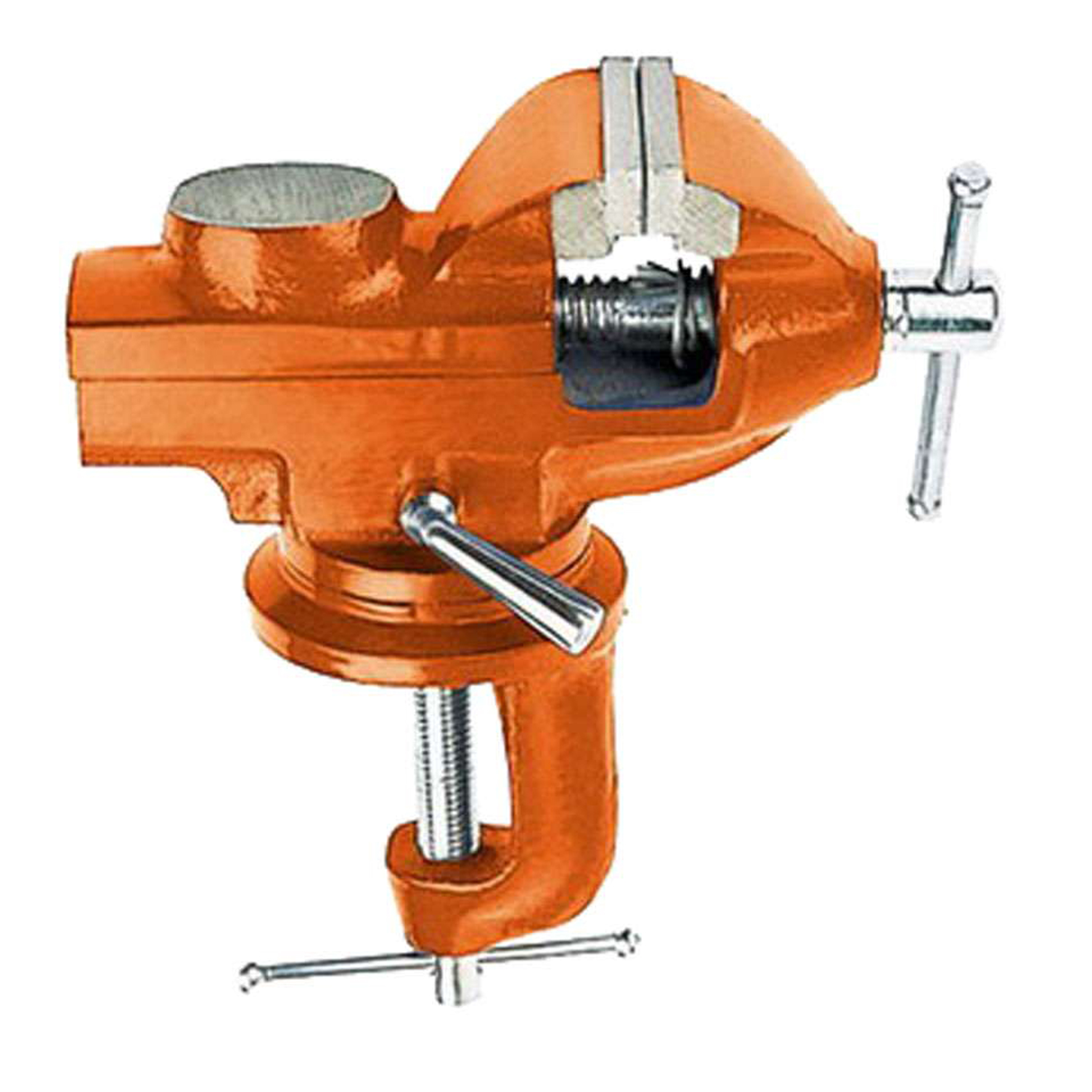 Torno de Bancada Bremen 8894 em Ferro Nodular Abertura 60 mm