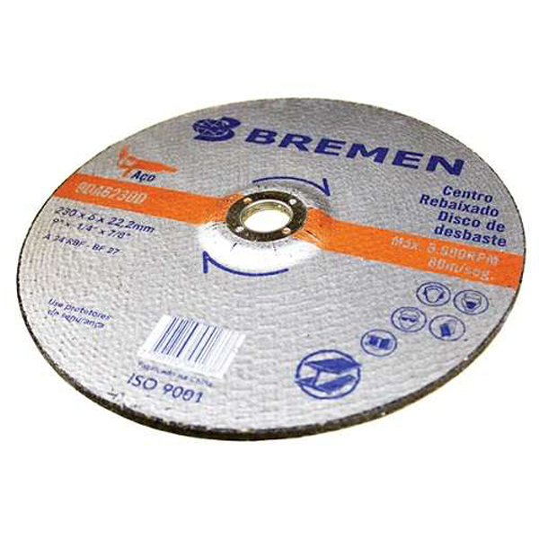 Disco de Desbaste 6688 Bremen 4 1/2 Polegadas