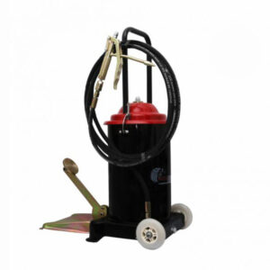 Bomba Manual Pedal com Carrinho Premium Wolflube MLP-7012W-P com Reservatório de 8 Kg