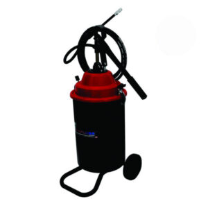 Bomba Manual de Graxa Premium Wolflube MLP-7013W com Reservatório de 13Kg e Rodízios
