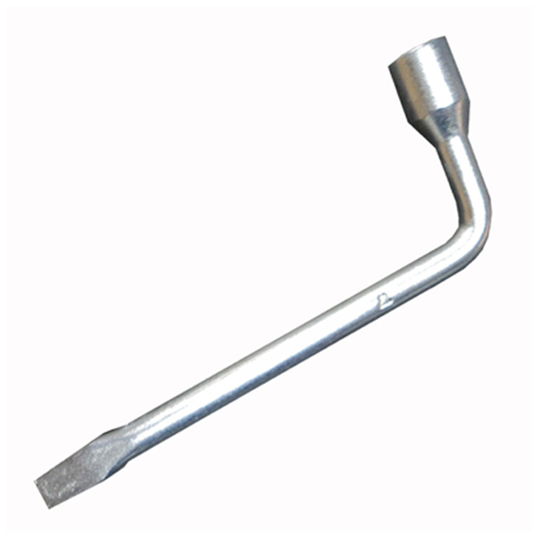 Chave para Roda tipo L Bremen 7796 Medida 21 mm em Aço Forjado para Apertar e Afrouxar Porcas