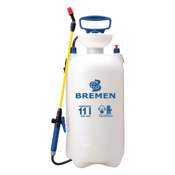 Pulverizador Lateral 11 Litros 8056 Bremen em Polietileno Acompanha Gatilho