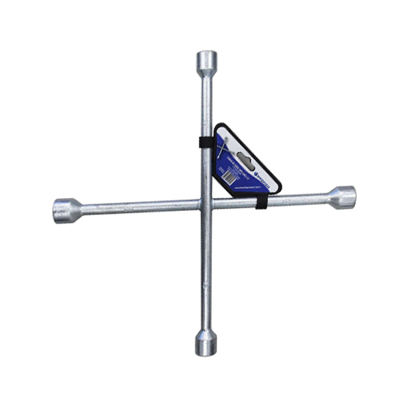 Chave para Roda tipo Cruz Bremen 8275 em Aço Forjado para Apertar e Afrouxar Porcas