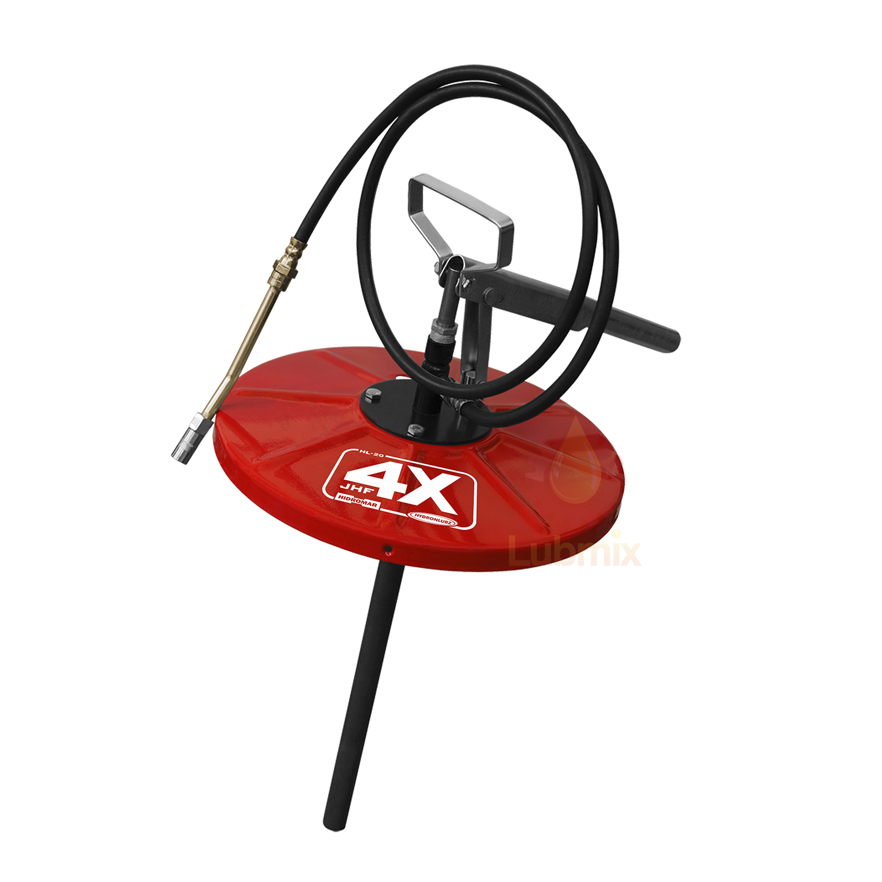Bomba Manual para Graxa Hydronlubz MHD-8486 para ser Acoplada em Baldes de 20 Kg