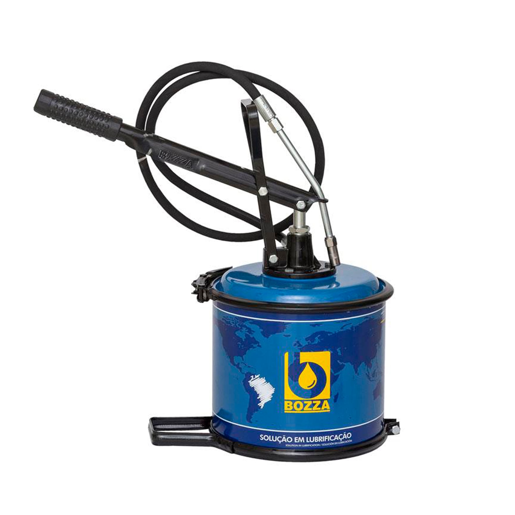 Bomba Manual para Graxa Bozza MBZ-8505-G2 com Reservatório de 5KG