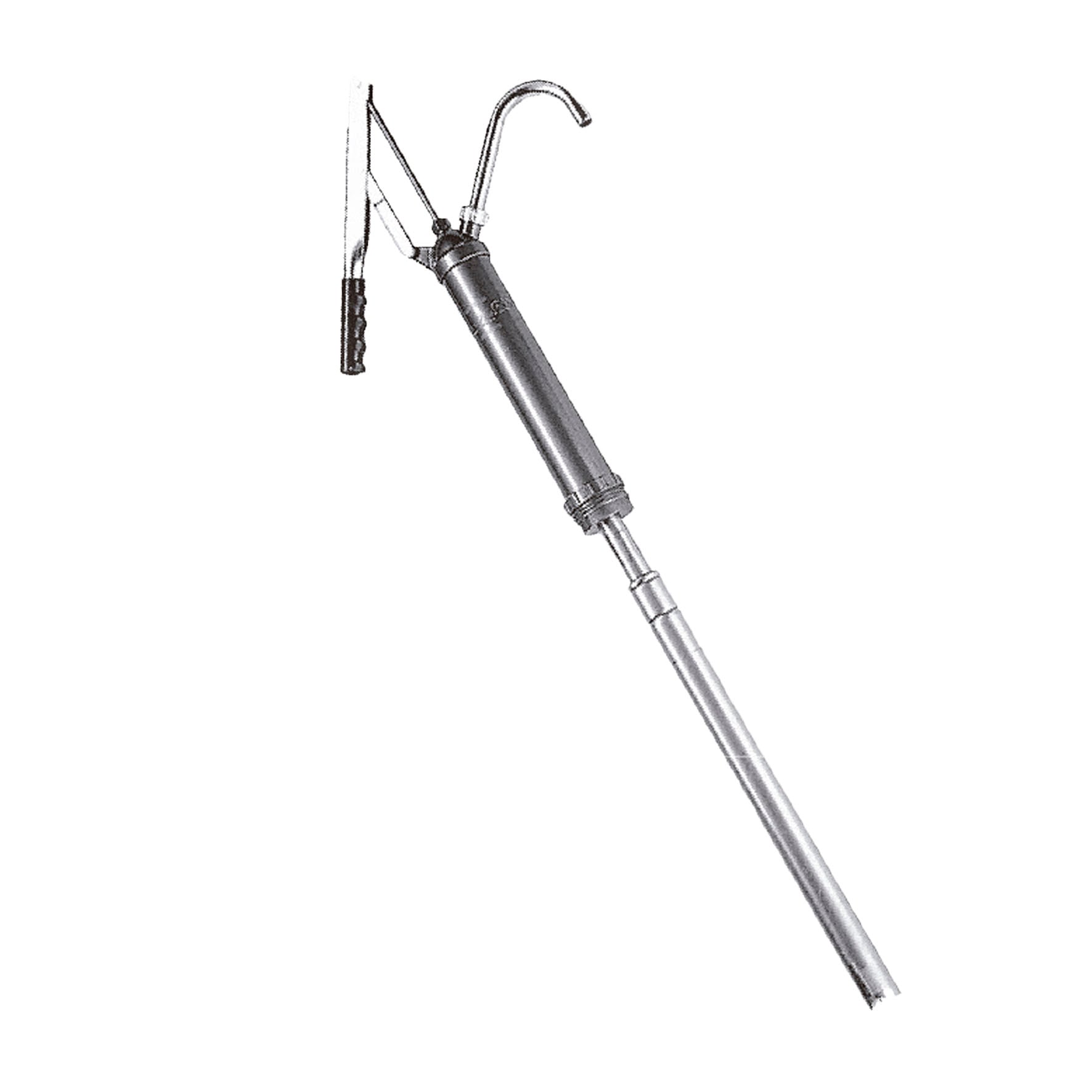 Bomba de Transferência Manual Alavanca para Óleo Querosene Etanol e Diversos Fluidos Lupus 9009-SS 0,35 L/ciclo