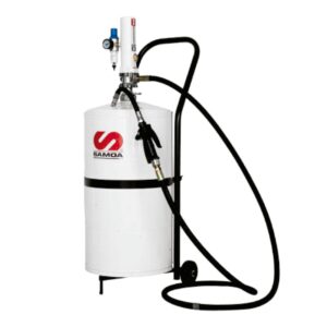 Propulsora Pneumática para Óleo Lubrificante Samoa MLP-9010-OS com Carrinho e Reservatório de 50 Litros 35LPM